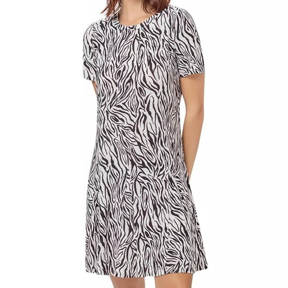 LEOTA Serenity Zebra Print Dress - NWT - Picture 4 of 4